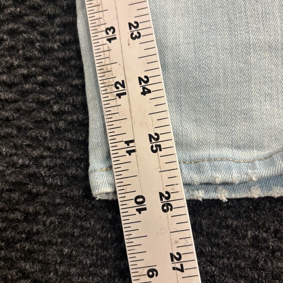 Madewell 9 High Rise Skinny Crop Jeans Light Wash Women Size 31 - Picture 6 of 9